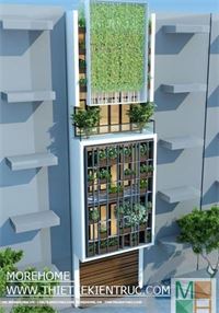 Thiết kế kiến trúc nội thất nhà phố hiện đại - Mr Thắng - Xuân La