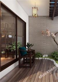 Thiết kế nội thất nhà phố phong cách Nhật Bản tối giản - Anh Minh